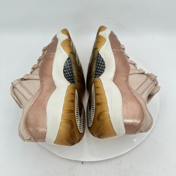 Nike Air Jordan 11 Low Women Size 10 AH7860-105 Rose Gold Training Shoes - Picture 6 of 11
